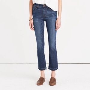 Madewell Cali Demi-Boot Jeans with Drop Hem